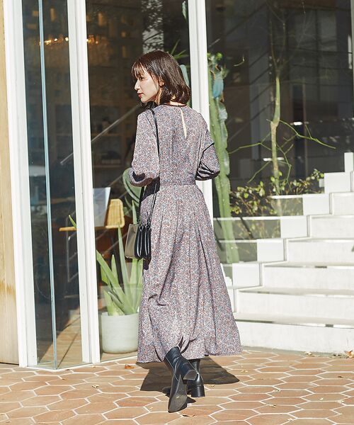 セール 新色登場 バックカシュールワンピース ワンピース Rouge Vif La Cle ルージュ ヴィフ ラクレ ファッション通販 タカシマヤファッションスクエア