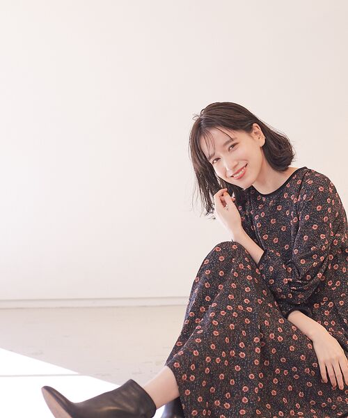 セール 新色登場 バックカシュールワンピース ワンピース Rouge Vif La Cle ルージュ ヴィフ ラクレ ファッション通販 タカシマヤファッションスクエア