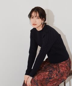 Rouge vif la cle / ルージュ・ヴィフ ラクレ ニット・セーター | ミドルゲージアイレットニット