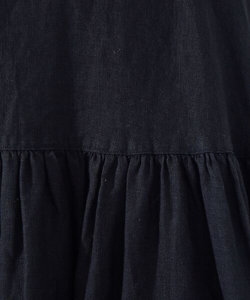 Rouge vif la cle / ルージュ・ヴィフ ラクレ ロング・マキシ丈スカート | 麻製品染スカート | 詳細12