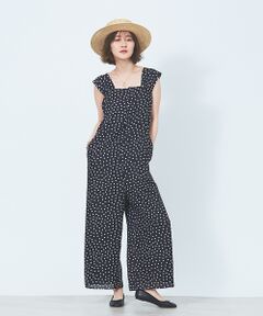 Rouge vif la cle / ルージュ・ヴィフ ラクレ サロペット・オールインワン | ドットプリントオールインワン