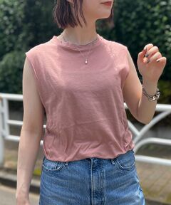 Rouge vif la cle / ルージュ・ヴィフ ラクレ Tシャツ | ナチュラルダイノースリーブカットソー