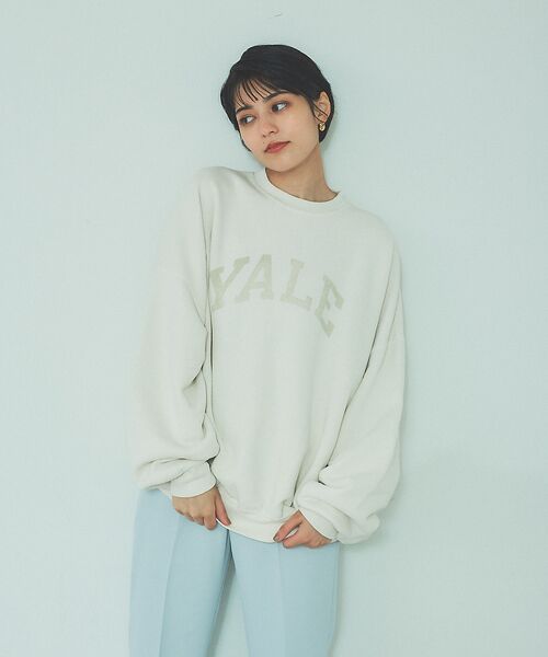 レミレリーフ　スウェット　YALE コラボ