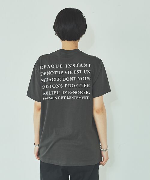 Rouge vif la cle / ルージュ・ヴィフ ラクレ Tシャツ | フロントバックロゴTシャツ | 詳細12