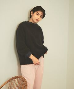 Rouge vif la cle / ルージュ・ヴィフ ラクレ ニット・セーター | ラクーンパフスリーブニット