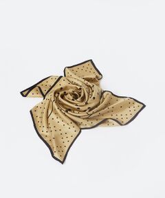 Rouge vif la cle / ルージュ・ヴィフ ラクレ バンダナ・スカーフ | 【manipuri】ジオメドットスカーフ