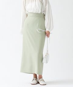 【ロングセラー】【春カラー】ストレッチサスペンダータイトスカート