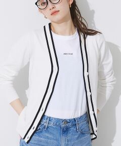 Rouge vif la cle / ルージュ・ヴィフ ラクレ カーディガン・ボレロ | 【アンサンブル対応】C/NyVネックカーディガン