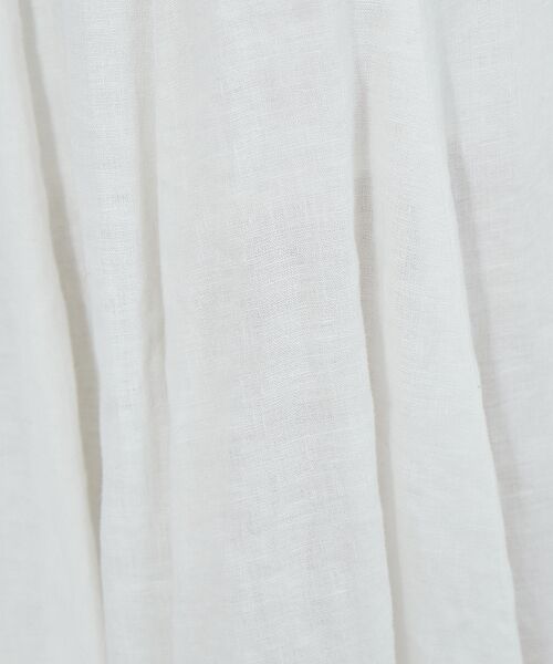 Rouge vif la cle / ルージュ・ヴィフ ラクレ ロング・マキシ丈スカート | リネン製品染スカート | 詳細8