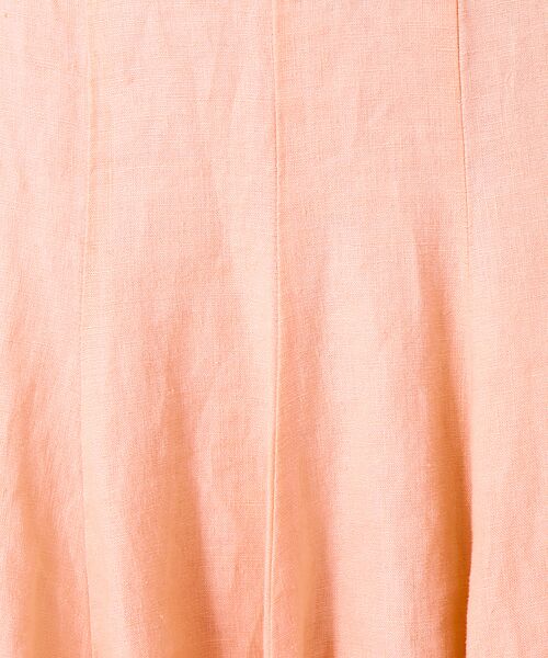 Rouge vif la cle / ルージュ・ヴィフ ラクレ ロング・マキシ丈スカート | リネン製品染スカート | 詳細16