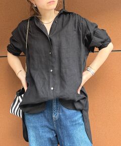 リネン製品染シャツ