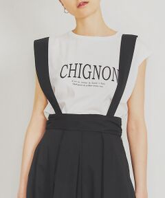 CHGNON  ロゴノースリーブＴシャツ