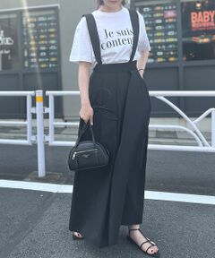 Rouge vif la cle / ルージュ・ヴィフ ラクレ ロング・マキシ丈スカート | 【XSサイズ展開】タックメモリースカート