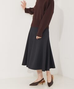 Rouge vif la cle / ルージュ・ヴィフ ラクレ ロング・マキシ丈スカート | 【XSサイズ展開】フレアサーキュラースカート