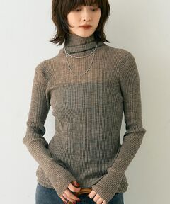 Rouge vif la cle / ルージュ・ヴィフ ラクレ ニット・セーター | シアータートルネックリブニット