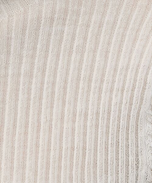 Rouge vif la cle / ルージュ・ヴィフ ラクレ ニット・セーター | シアータートルネックリブニット | 詳細4