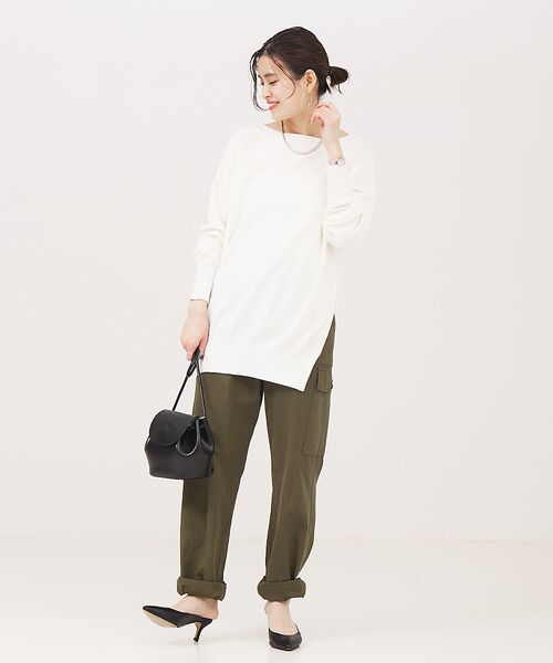 Rouge vif la cle / ルージュ・ヴィフ ラクレ ニット・セーター | サイドスリットニットPO | 詳細5