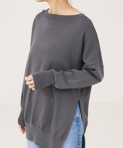 Rouge vif la cle / ルージュ・ヴィフ ラクレ ニット・セーター | サイドスリットニットPO | 詳細24