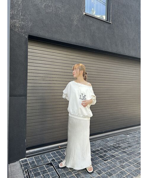 Rouge vif la cle / ルージュ・ヴィフ ラクレ ロング・マキシ丈スカート | 【大人気定番アイテム新色登場】バイヤスロングナロースカート | 詳細4