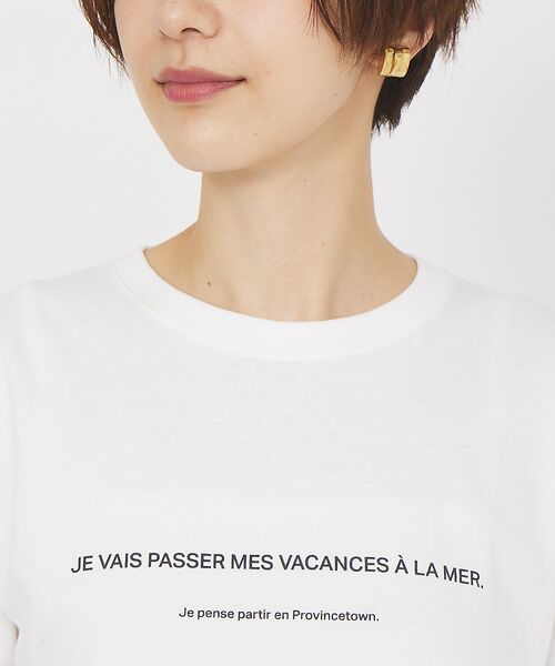 Rouge vif la cle / ルージュ・ヴィフ ラクレ Tシャツ | ロゴコンパクトTシャツ | 詳細11