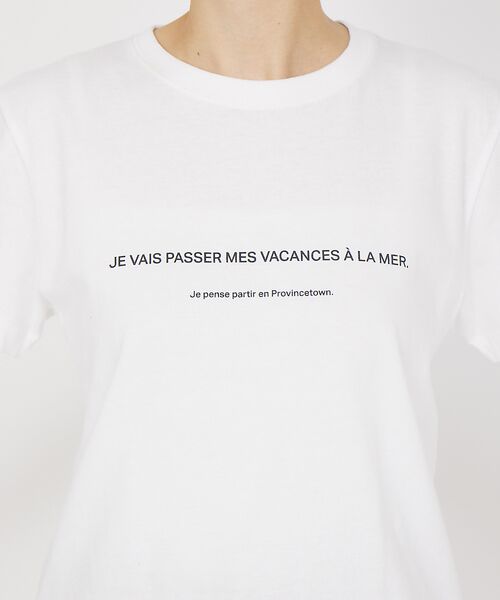Rouge vif la cle / ルージュ・ヴィフ ラクレ Tシャツ | ロゴコンパクトTシャツ | 詳細12