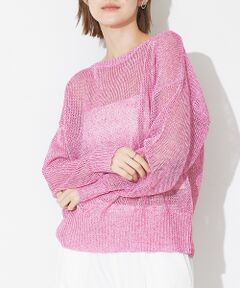 Rouge vif la cle / ルージュ・ヴィフ ラクレ ニット・セーター | ペーパーニットゆったりプルオーバー