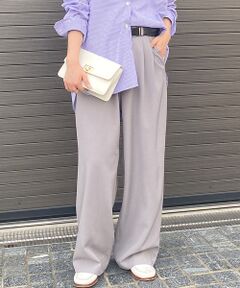 Rouge vif la cle / ルージュ・ヴィフ ラクレ パンツ | ストレッチツイル  ワイドパンツ