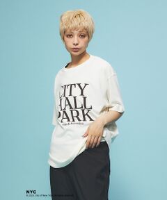 〈GOOD ROCK SPEED〉NYC ロゴプリントTシャツ