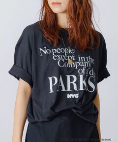 〈GOOD ROCK SPEED〉NYC ロゴプリントTシャツ