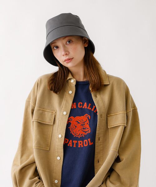 Rouge vif la cle / ルージュ・ヴィフ ラクレ ハット | 【RUBEN/ルーベン】フェイクレザーバケットハット/RUS-8211 | 詳細17