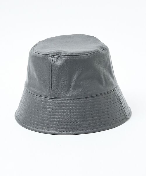 Rouge vif la cle / ルージュ・ヴィフ ラクレ ハット | 【RUBEN/ルーベン】フェイクレザーバケットハット/RUS-8211 | 詳細20