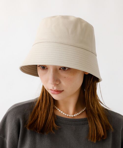 Rouge vif la cle / ルージュ・ヴィフ ラクレ ハット | 【RUBEN/ルーベン】フェイクレザーバケットハット/RUS-8211 | 詳細24