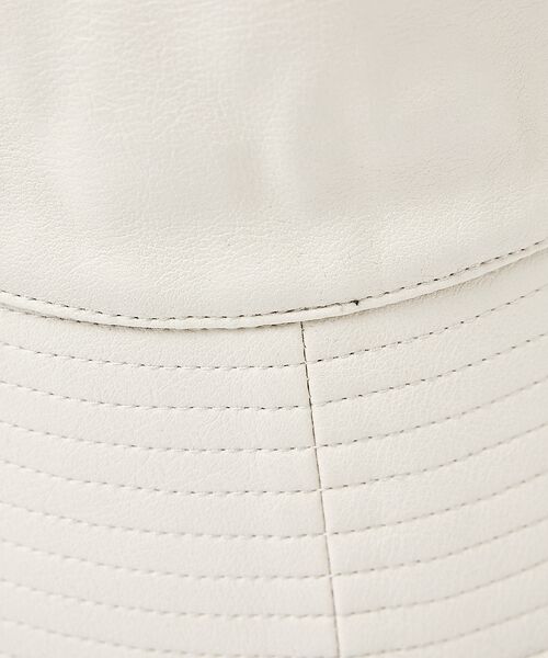 Rouge vif la cle / ルージュ・ヴィフ ラクレ ハット | 【RUBEN/ルーベン】フェイクレザーバケットハット/RUS-8211 | 詳細26