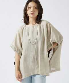 Rouge vif la cle / ルージュ・ヴィフ ラクレ トップス | 【MICA&DEAL /マイカアンドディール】リネンポンチョ