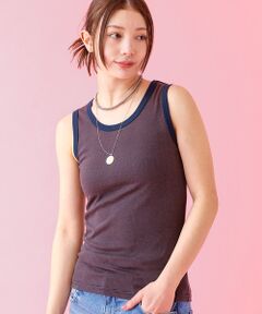 Rouge vif la cle / ルージュ・ヴィフ ラクレ キャミソール・チューブトップ | 【Robert P.Miller/ロバートピーミラー】パネルリブタンクトップ【W