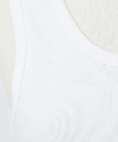 Rouge vif la cle / ルージュ・ヴィフ ラクレ キャミソール・チューブトップ | 【Robert P.Miller/ロバートピーミラー】パネルリブタンクトップ【W | 詳細9