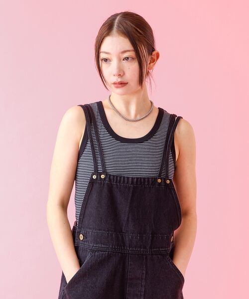 Rouge vif la cle / ルージュ・ヴィフ ラクレ キャミソール・チューブトップ | 【Robert P.Miller/ロバートピーミラー】パネルリブタンクトップ【W | 詳細29