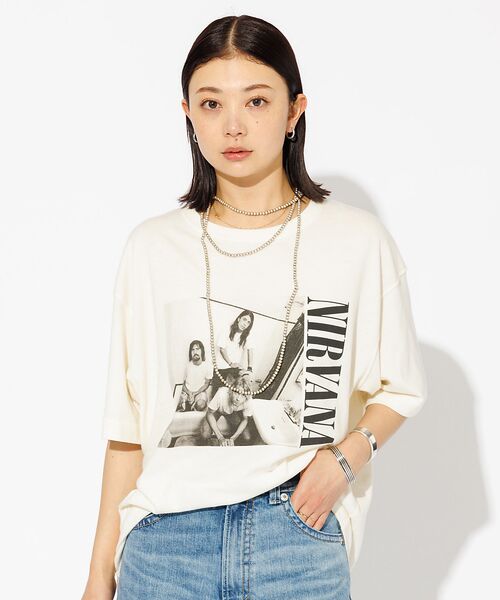 Rouge vif la cle / ルージュ・ヴィフ ラクレ Tシャツ | 【GOOD ROCK SPEED/グッドロックスピード】NIRVANA TEE | 詳細3