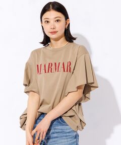 再追加！【MICA&DEAL /マイカアンドディール】ロゴTシャツ / フレアス