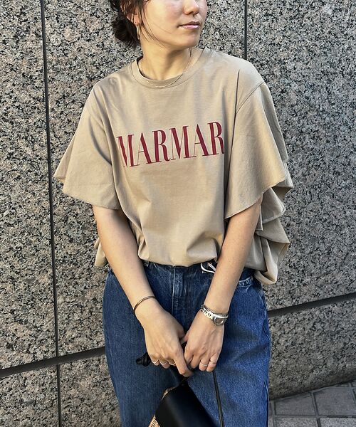 Rouge vif la cle / ルージュ・ヴィフ ラクレ Tシャツ | 再追加！【MICA&DEAL /マイカアンドディール】ロゴTシャツ / フレアス | 詳細12