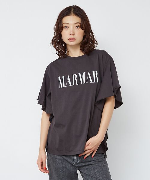 Rouge vif la cle / ルージュ・ヴィフ ラクレ Tシャツ | 再追加！【MICA&DEAL /マイカアンドディール】ロゴTシャツ / フレアス | 詳細26