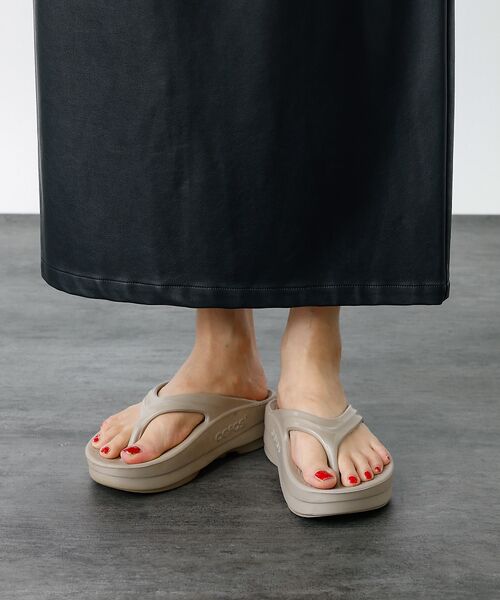 Rouge vif la cle / ルージュ・ヴィフ ラクレ サンダル | 【OOFOS/ウーフォス】OOmega/ ウーメガ  厚底 【WEB限定】【予約 | 詳細6