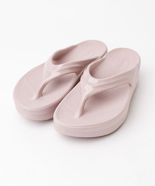 Rouge vif la cle / ルージュ・ヴィフ ラクレ サンダル | 【OOFOS/ウーフォス】OOmega/ ウーメガ  厚底 【WEB限定】【予約（スモークピンク）