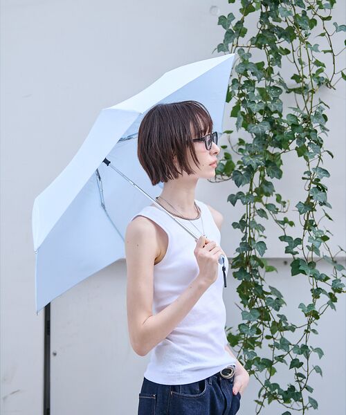 Rouge vif la cle / ルージュ・ヴィフ ラクレ 傘 | 折り畳み傘 / FLAT / ミニ / 軽量 / 晴雨兼用 /パステルカラー / | 詳細15