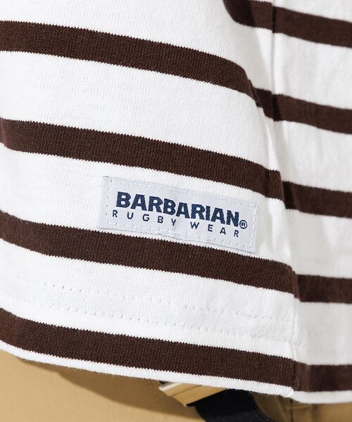 Rouge vif la cle / ルージュ・ヴィフ ラクレ Tシャツ | 【BARBARIAN/バーバリアン】ボーダーTシャツ / ビッグシルエット / | 詳細10