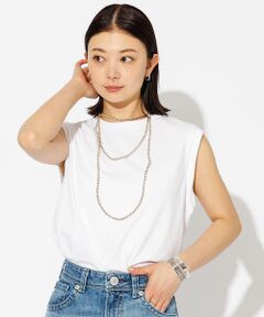 Rouge vif la cle / ルージュ・ヴィフ ラクレ Tシャツ | 【JEMORGAN/ジェーイーモーガン】クルーネックノースリーブカットソー/天竺