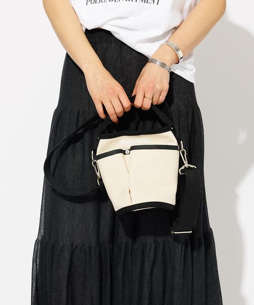 Rouge vif la cle / ルージュ・ヴィフ ラクレ ショルダーバッグ | 【VegieBAG/ベジバッグ】BI MINI BUCKET / 24SS限定カ | 詳細2