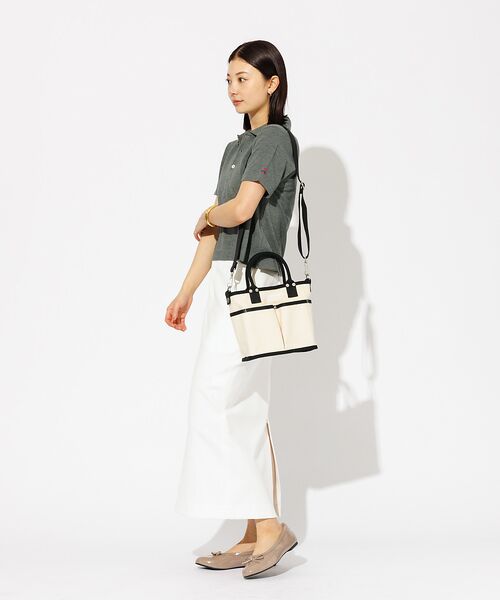 Rouge vif la cle / ルージュ・ヴィフ ラクレ ショルダーバッグ | 【VegieBAG/ベジバッグ】BI MINI SQUARE  / 24SS限定 | 詳細2