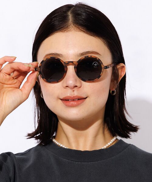Rouge vif la cle/ルージュ・ヴィフ ラクレ 【IZIPIZI】サングラス / ラウンド / UVカット / #G ベージュ系その他1 F Rouge vif la cle/ルージュ・ヴィフ ラクレ 【IZIPIZI】サングラス / ラウンド / UVカット / #G ベージュ系その他1 F