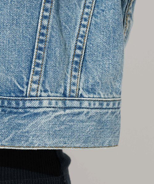 Rouge vif la cle / ルージュ・ヴィフ ラクレ Gジャン・デニムジャケット | 【SOMETHING/サムシング】BIG DETAIL DENIM JK / デ | 詳細12